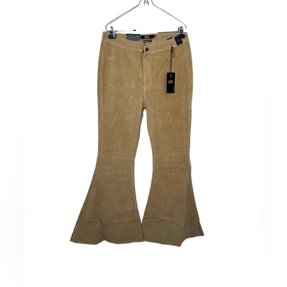 Lucky &  Blessed Women's Mocha Carson Corduroy Flare - Picture 2 of 13